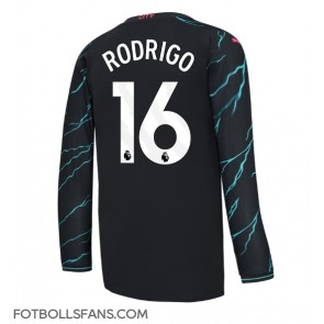 Manchester City Rodri Hernandez #16 Replika Tredje Tröja 2023-24 Långärmad